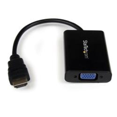 Startech Nero Convertitore Adattatore Hdmi A Vga (Hdmi, Vga), Adattatore Video, - Immagine 2
