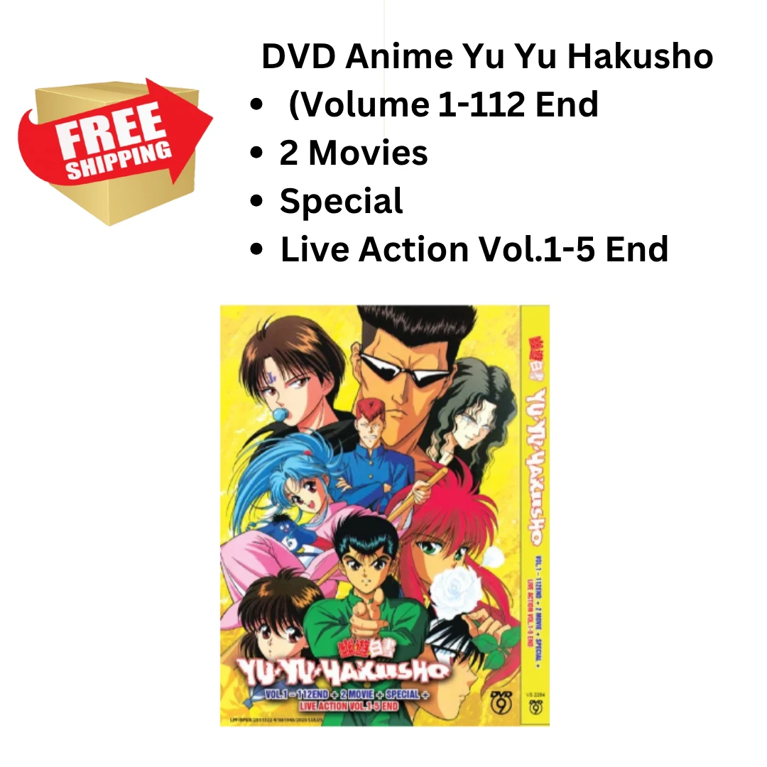 Preços baixos em Yu Yu Hakusho DVD | eBay