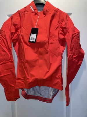RAPHA Women s  SOUPLESSE RAIN JACKET- RDG - Cherry Red /Grey Size XLG - NWT