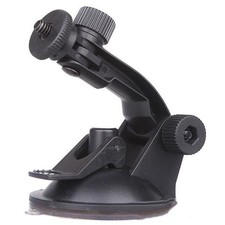 Black Windshield Suction Cup Mount Holder for Camera DVR Car Driving Recorder