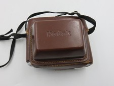 Vintage Kodak Automatic 35F 35mm Rangefinder Camera Silver USA Leather Case