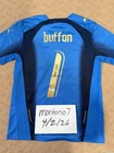 Gianluigi Buffon Signed Italy FC Home Soccer Jersey #1 with Beckett Witness