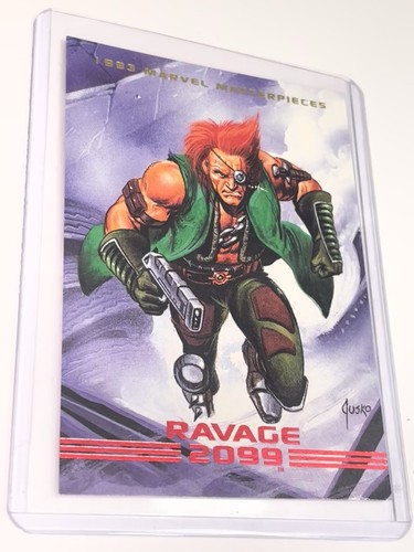 1993 MARVEL MASTERPIECES Ravage 2099 Card #44 - FREE SHIPPING - Picture 1 of 2