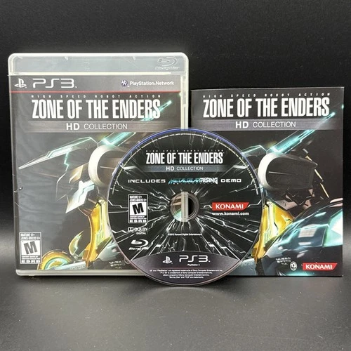 Zone of the Enders HD Collection (Sony PlayStation 3, 2012) Ps3 CIB W/ Manual