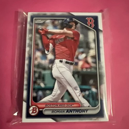 x25 Roman Anthony 2024 Bowman Draft #19 Rookie Card RC lot/set Boston Red Sox!!!
