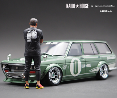 ignition model IG3148 1/18 Datsun Bluebird 510 Wagon Green