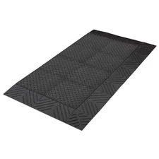 NOTRAX  Antifatigue Mat,Black,3ft. 6" x 6ft. 38W617