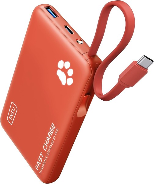 Iniu Power Bank 10000Mah 20W Mini USB-C PD3.0 QC4.0 Externer Akku Iphone Samsung-image