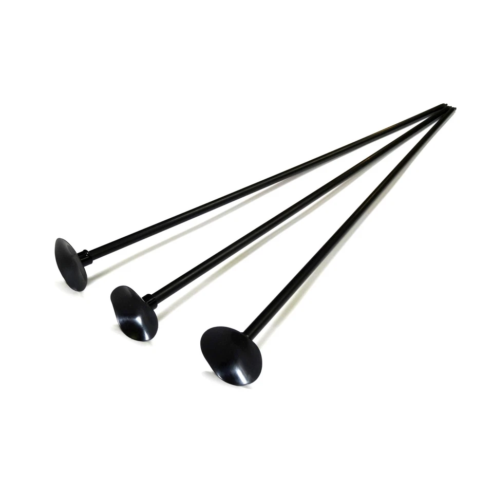 Petron S161/5 STEALTH Pfeile 58cm mit Saugnapf, Zubehör für Sport Bogen, schwarz