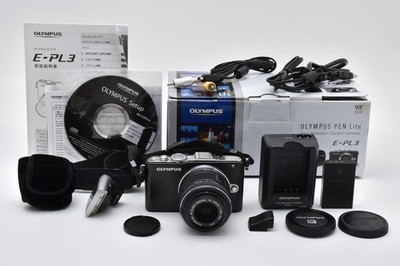 [Fast unbenutzt] OLYMPUS PEN Lite E-PL3 12,3MP mit Zuiko 14-42mm IIR MSC...