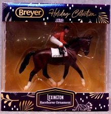 Breyer NEW * Lexington Racehorse Ornament * 2025 Christmas Model Horse