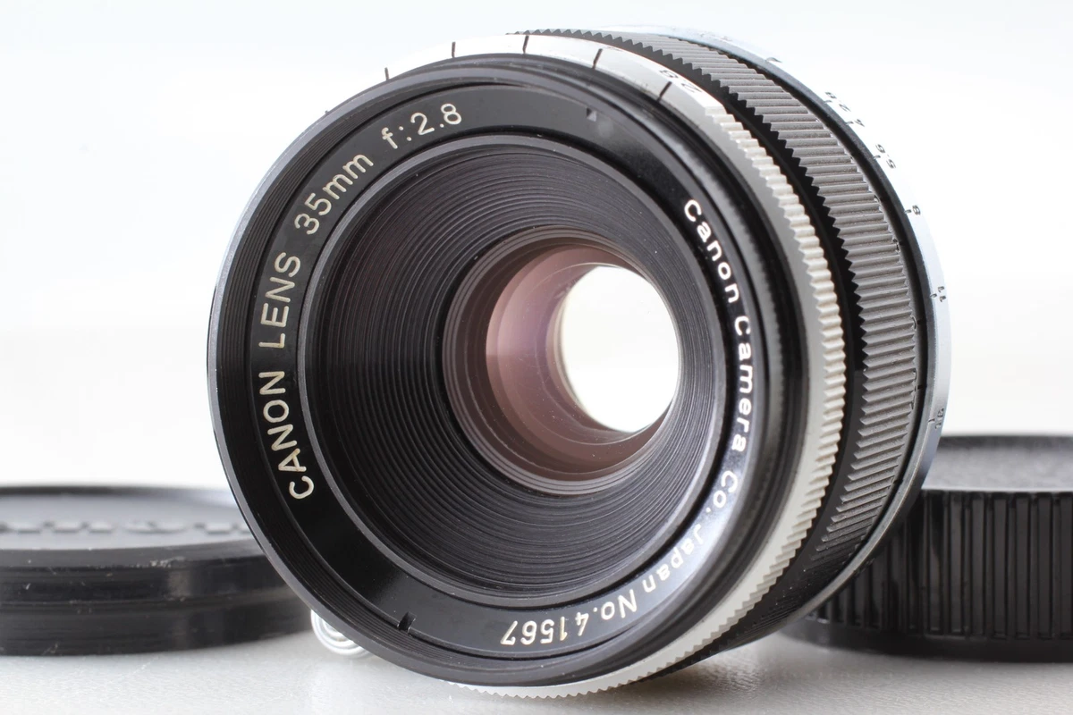 MINT ] Canon 35mm f/2.8 LTM L39 Leica Screw Mount Wide Lens From