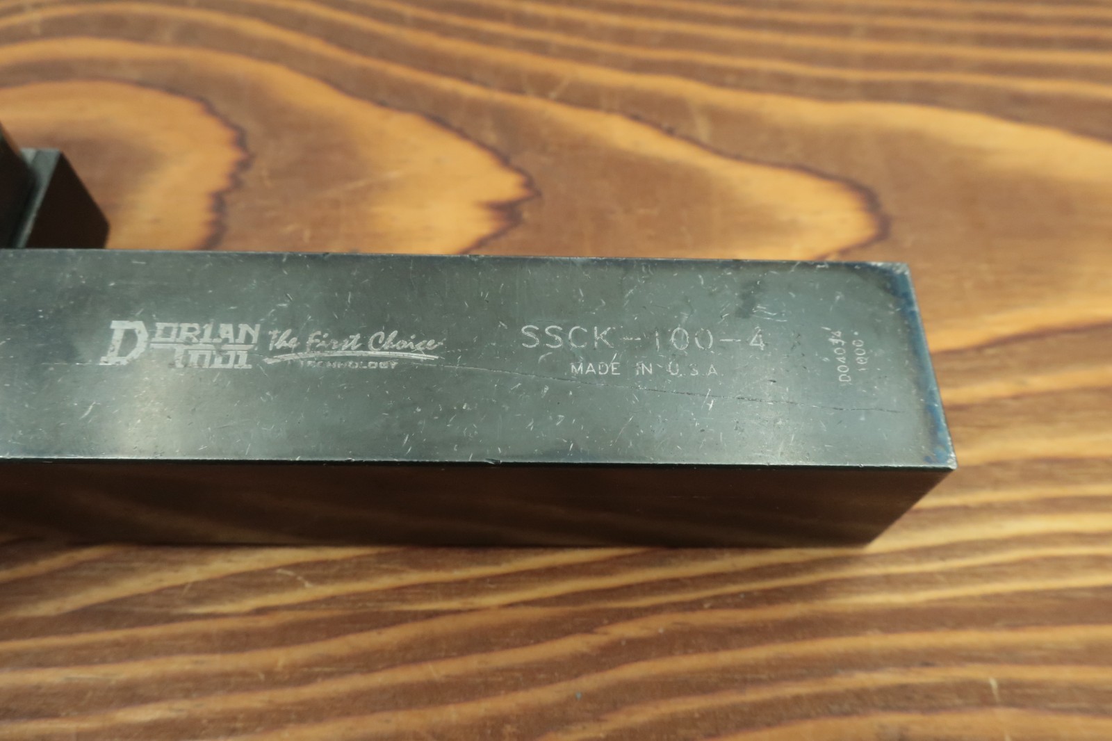 Dorian SSCK-125 Shoulder Self Cenering Knurling Tool w/ 15 Used Knurls 1" Shank