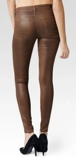 PAIGE Verdugo Ultra Skinny Jeans $289 in SADDLE sz 26                          1 - Photo 5/20