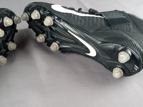 Nike Alpha Menace Pro 2 Football Cleats Men Shoe Size 8.5 CK4277-001 Black Spike - Picture 11 of 22
