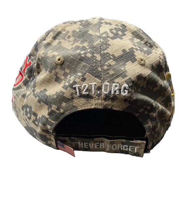 Tunnel To Towers Foundation Embroidered Graphic Camo Baseball Hat Cap