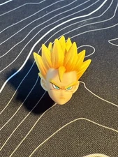 DBZ Super Saiyan Future SS Gohan HEAD / HAIR 3rd Party Custom Fodder Body Parts