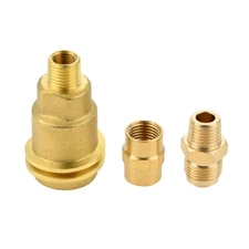 QCC1 Nut Propane Gas Fitting Hose Adapte NPT Female Pipe Fitting Flare Fitting