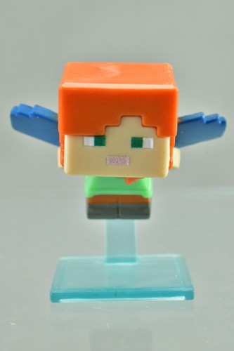 Minecraft Wood Series 10 Alex with Elytra Wings  Mini 1" - Picture 1 of 3