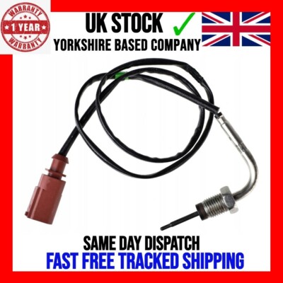 EXHAUST GAS TEMPERATURE SENSOR FITS SKODA SUPERB MK2 2.0 TDI 03L906088BH 2008-15