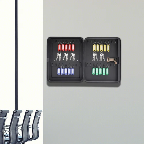 Key Storage Box Safe Lock Cabinet Combination Organizer Wall Mount Outdoor Home