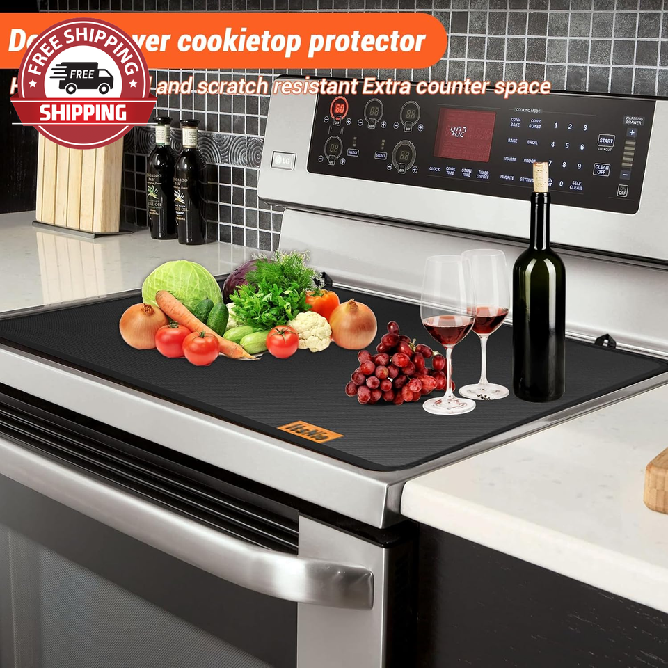 Electric Stove Top Protector, HeatResistant Glass Stove Cover eBay