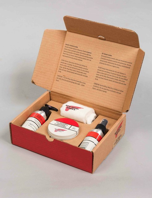 red wing leather care