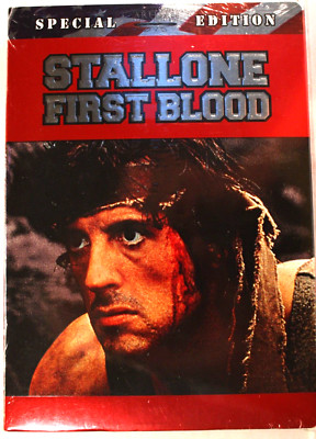 FIRST BLOOD (DVD) Sylvester Stallone - Brand New / Sealed w/Slipcover ShipFree