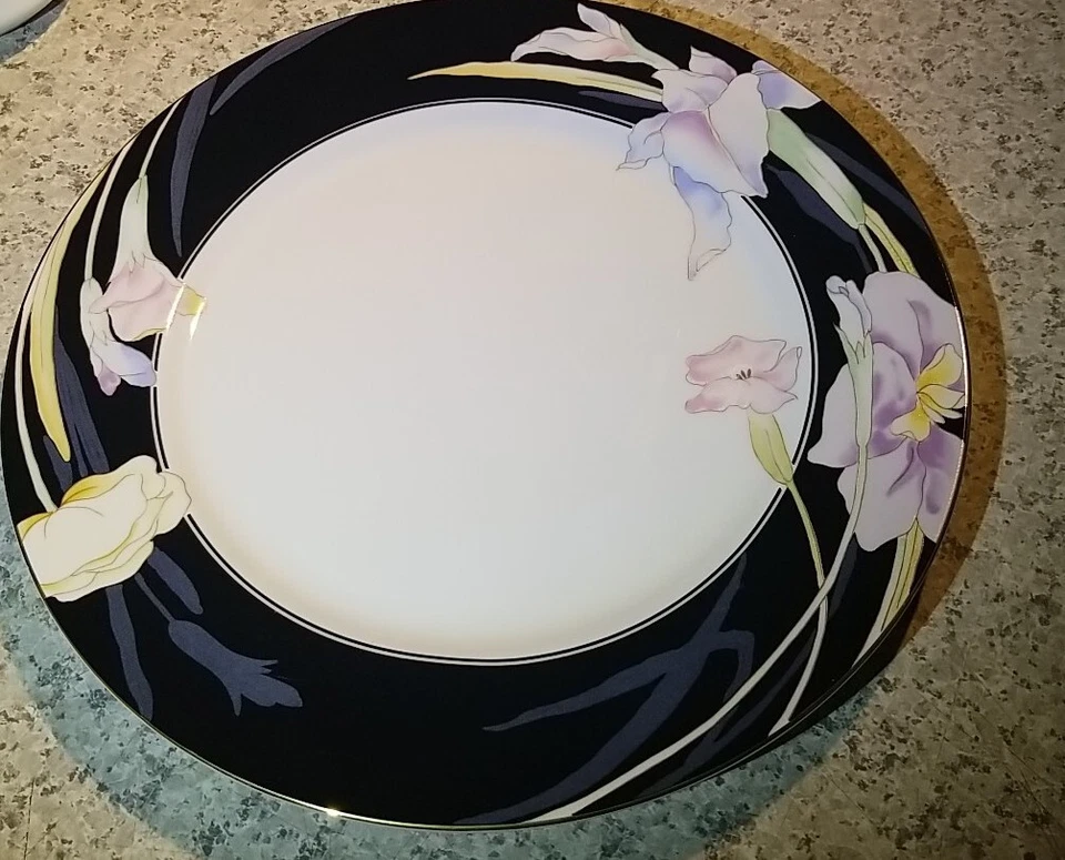 Mikasa Japón 5 piezas Set Charisma Negro L9050 Crema, Azúcar, Plato Buffet, Cuenco Foto 2 de 4