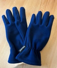 Gloves fleece Large Gore Windstopper lining Wind and showerproof Breathable Navy