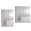 thumbnail 1  - EVA Shower Curtain 3D Semi-Transparent Clear Shower Curtain W/Hooks for Showers