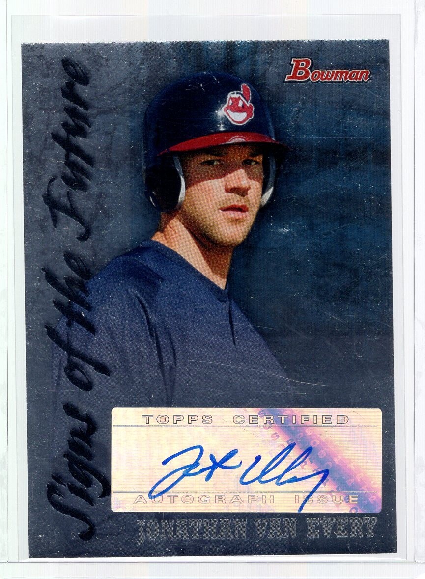 2007 Bowman Draft Signs of the Future #JV Jonathan Van Every RC Auto