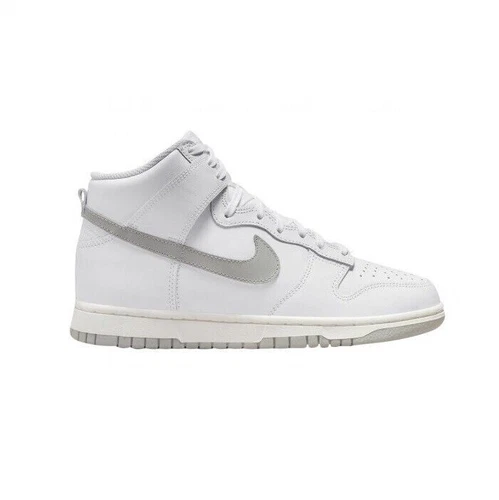 Nike Dunk High White Grey DD1869 111 Women's Shoes White 2022