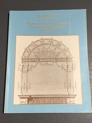 Sotheby s Exhibition Catalogue: Sale 5381 November 1, 1985