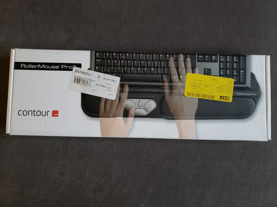 Brand New! Contour RollerMouse Pro 2 Model RM-PRO2-BLK - New In Box! - Image 2 of 4