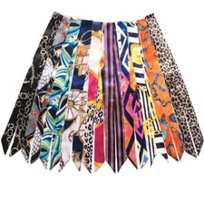 Scarf Bags for Women Handbag Scarfs Band Hair Neck Scarves 10 Pack Fashion