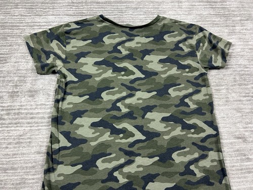 Arizona Shirt Adult Large Green Camouflage Short Sleeve Pocket Cotton Blend - Picture 7 of 9