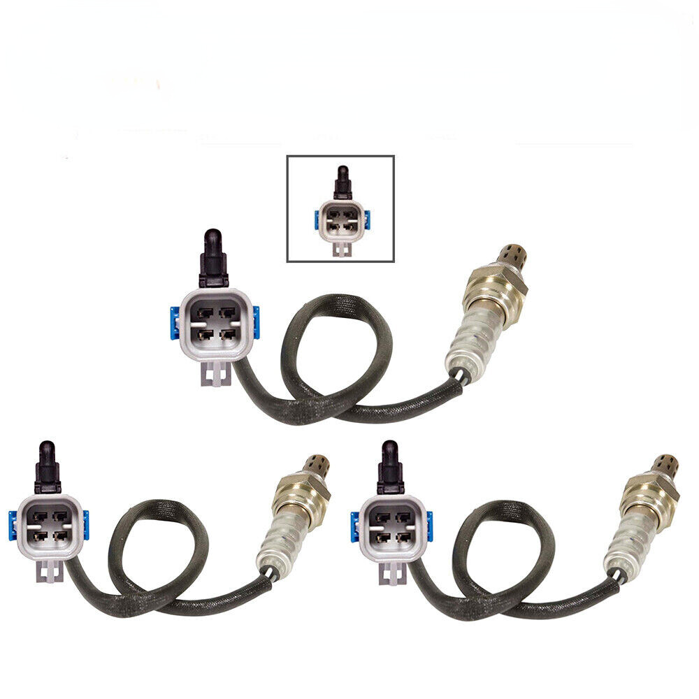 3-Pack Oxygen O2 Sensors Upstream & Downstream For 2003-2004 Chevy S10 Blazer V6 4.3L
