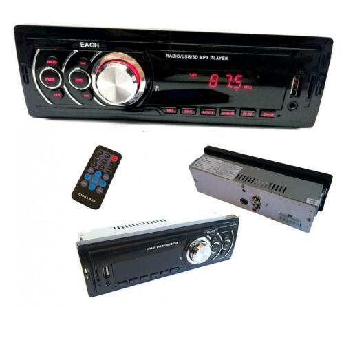 STEREO AUTO BLUETOOTH AUTORADIO 250W MP3 USB SD RADIO FM VOCE EACH-625 eBay