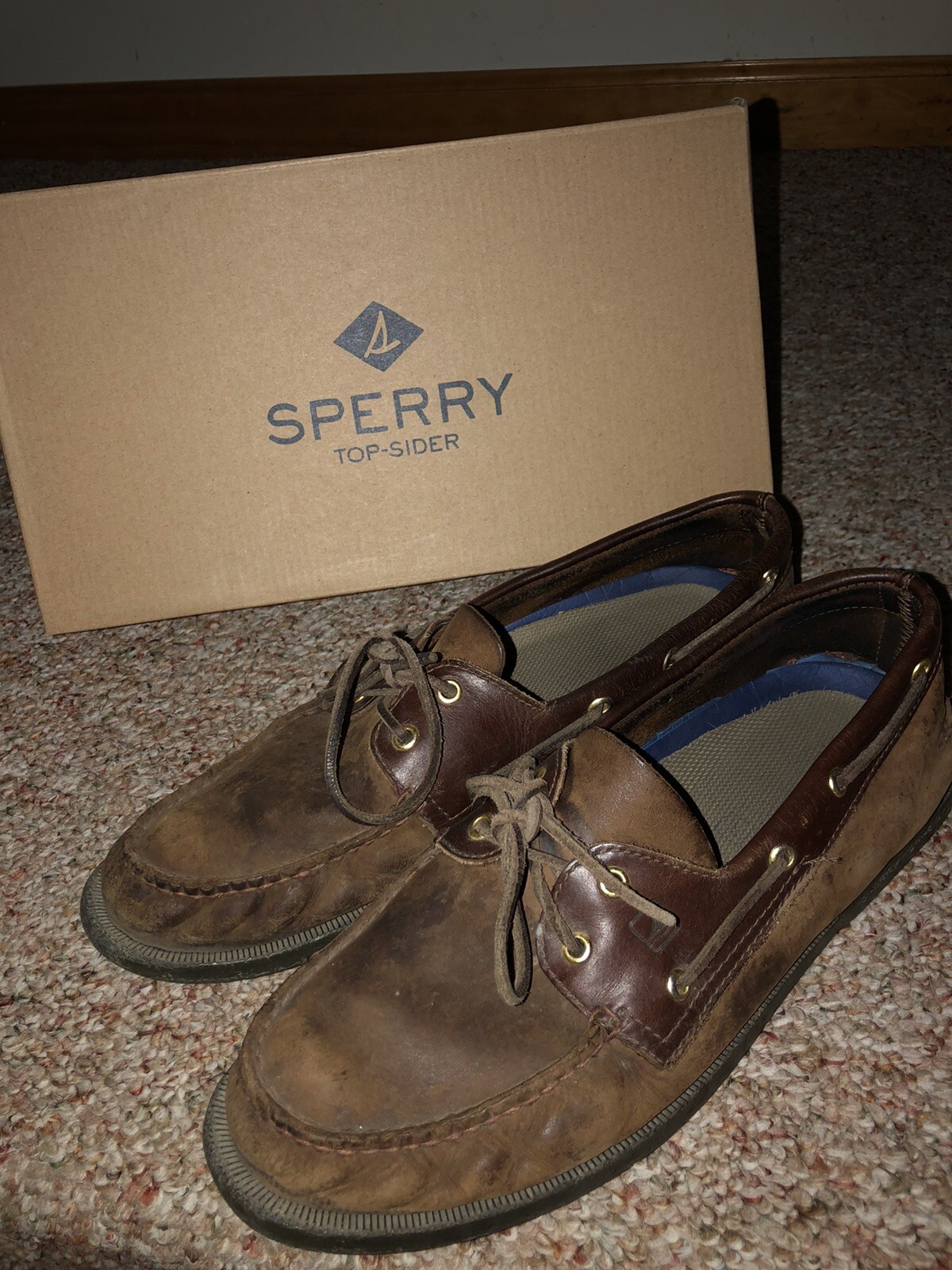 Sperry topsider boat shoes men size 13 