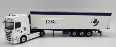 Camion Scania 500S Avec Benne Céréalière Eligor 1/43 - Modèle Réduit Métal Et Plastique