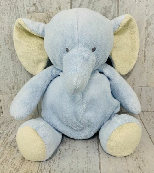 blue elephant stuffed animal