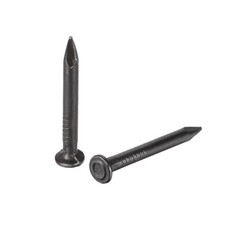Hardware Nails Carbon Steel Point Tip Wall Cement Nail 25mm 1-inch Black 150pcs