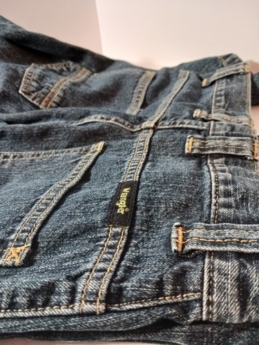 Wrangler Slim Straight Jeans Boys Size 14 Blue Denim 25X28 5SCBWIW - Picture 9 of 12