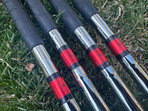 Nike SQ Machspeed Irons 7,8,9,A w/Dynalite 90 R shafts,Original Grips You choose - Picture 5 of 9