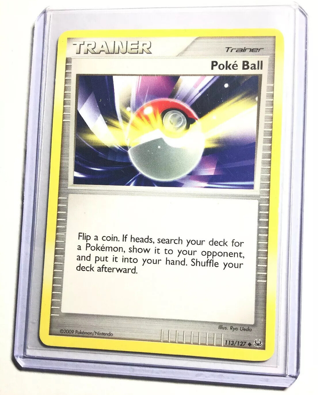 POKE BALL - 113/127 - Platinum - Uncommon - Pokemon Card - NM