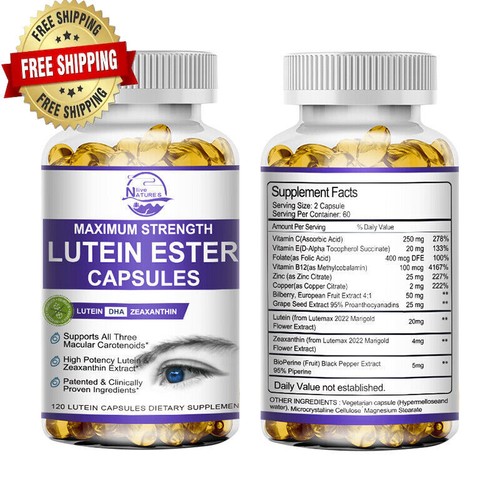 Eye Health Care Supplement. MACULAR CAPSULES Softgels. Clear Vision Eyesight - Picture 2 of 8