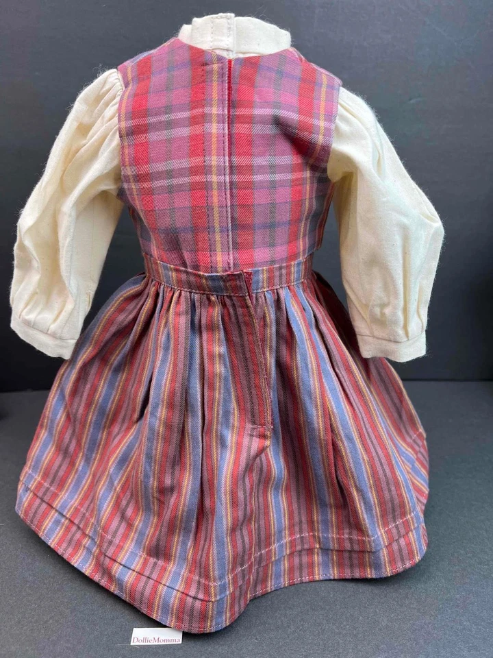 American Girl Kirsten~Traje Dirndl~Pañuelo~Falda~Blusa~Pleasant Company 94 Foto 3 de 4