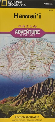 Hawai'i by National Geographic - Oceania - Map Series 3111