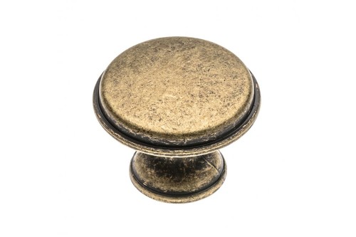 Merriway Türknöpfe Antik-Schwarz - 19mm 10 Stück Set